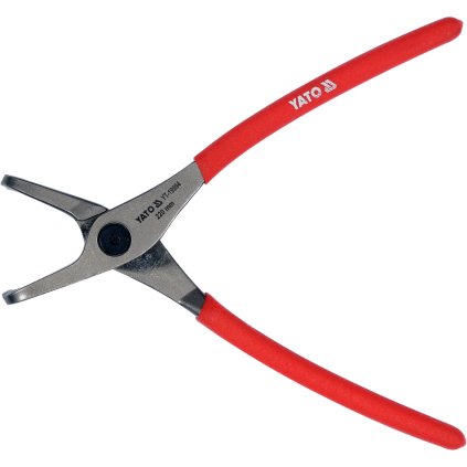 Segerové kliešte, vnútorné, zahnuté 220 mm YT-19994