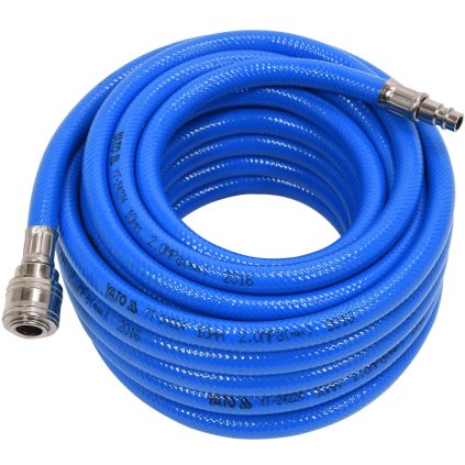 Pneumatický Armor Pvc Hadica 10Mm X10M S Rýchlokonektormi YT-24224