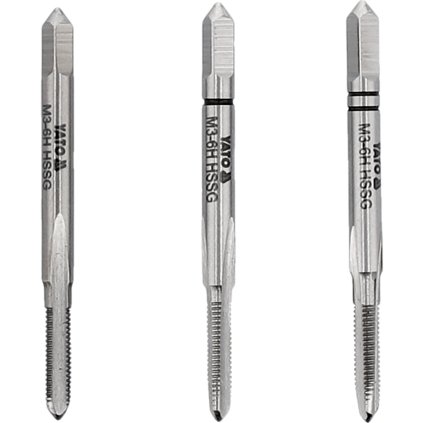 Hss Ručná Závovačka M2, M3 / 3 Ks. YT-2930