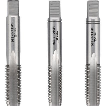 Hss Ručná Závovačka M2, M14 / 3 Ks. YT-2940