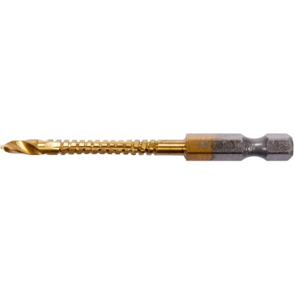 Frézovacia Vrtačka Do Kovu 4,0Mm Hss-Cín Šestest YT-44821