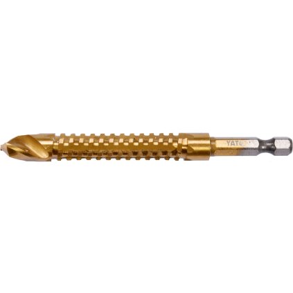 Frézovacia Vrtačka Do Kovu 10,0Mm Hss-Cín Šest YT-44828