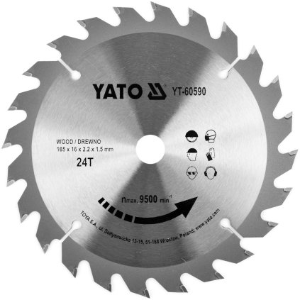 Široký Drevený Štít 165X24Tx16Mm Pre Yt-82810; Yt-82811 YT-60590