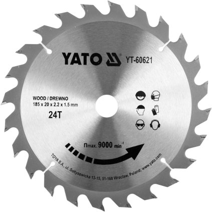 Široký Drevený Štít 185X24Tx20Mm Pre Yt-82151; 79257 YT-60621