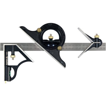 YATO multifunkčné meracie zariadenie (pravítko, pravý uhol, vodováha)