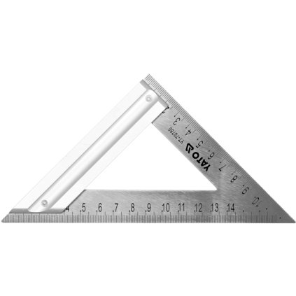 Kovový uholník so stojnou nohou 170 mm