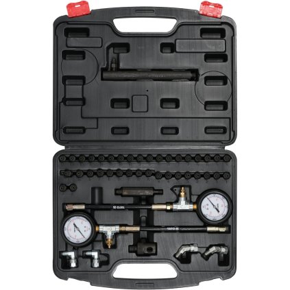 Tester Tlaku Brzdového Systému. Obsahuje 46 Prvkov YT-73040