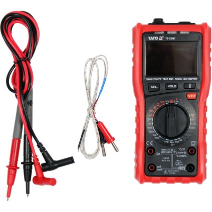 Digitálny Merač True Rms S Automatickým A Manuálnym Rozsahom Lcd 9999 YT-73097