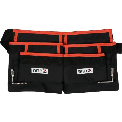 Pás na náradie, 4 veľké vrecká, 2 držiaky na kladivo