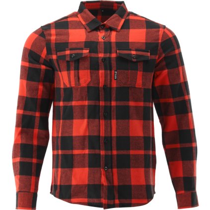 Červená Flanelová Košeľa, Veľ. 3Xl YT-78805
