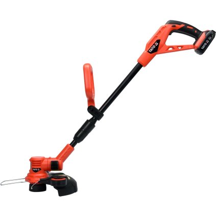 18V Strimmer S Automatickým Systémom Podávania Linky Súprava S Nabíjačkou 60 Min A 2,0Ah Batériou YT-82830