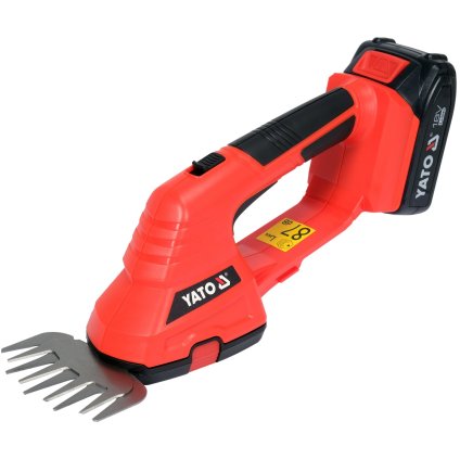 Nožnice Na Trávu A Živý Plot 18V + 2 Ah + Nabíjačka YT-828355