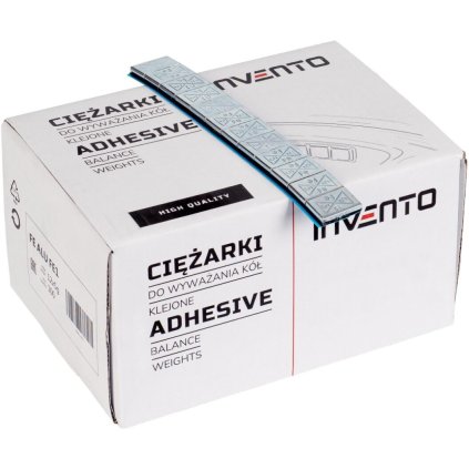 INVENTO ALU SLIM - FE 12 x 5g samolepiace závažie - pozinkované TPALU-FE1