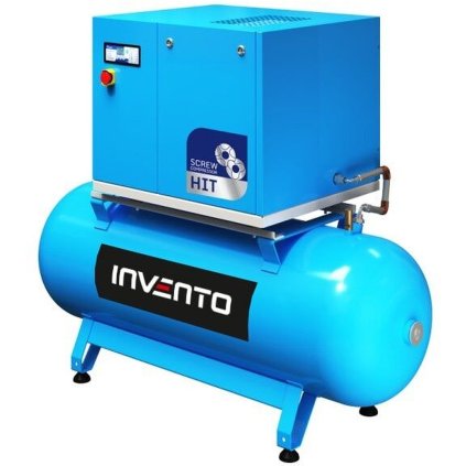 Skrutkový kompresor Invento HT310, 320 l/min, 270 l, 10 bar, 3 kW, bez sušičky INVHT310270