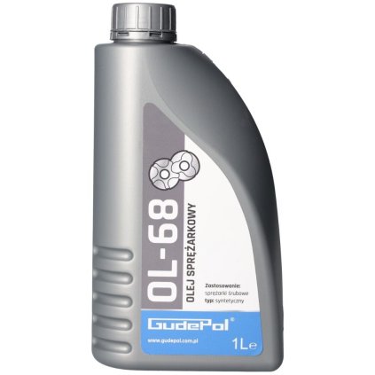 Kompresorový olej OL68SYN balenie 1L - syntetický GDSYN681