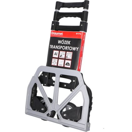 DRAUMET Skladací prepravný vozík 75kg E8174