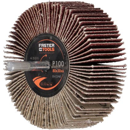 FASTER TOOLS Plátková brúska stopka 40x20/80 E4377