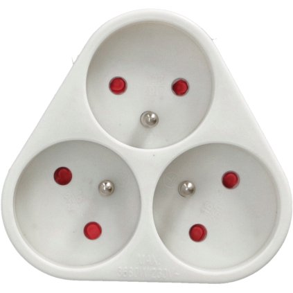 FASTER TOOLS Rozbočovacia zásuvka 1x16A na 3x16A E6966