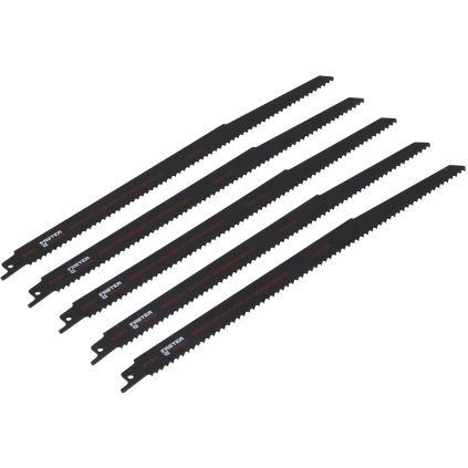 FASTER TOOLS Šabľový pílový list do lupienky 300mm 6TPI HCS 150 6 E8795