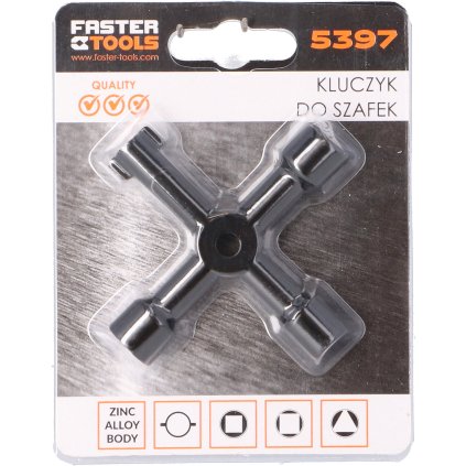 FASTER TOOLS Kľúč od skrinky E5397