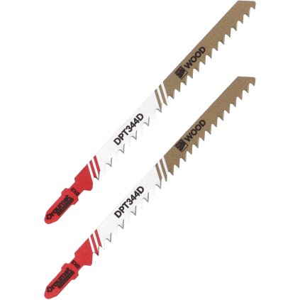 DRAUMET PREMIUM pílové listy T344D na drevo a PVC 132mm 6TPI SK5 2ks. EDPBWT344D