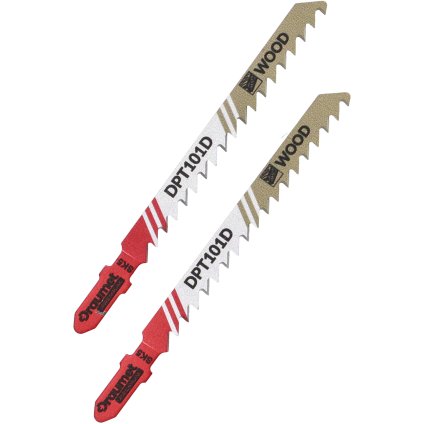 DRAUMET PREMIUM pílové listy T101D na drevo a PVC 100mm 6TPI SK5 2ks. EDPBWT101D