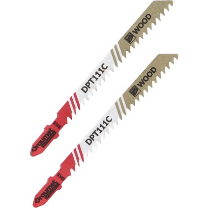 DRAUMET PREMIUM pílové listy T111C na drevo a PVC 100mm 8TPI SK5 2ks. EDPBWT111C
