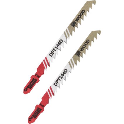 DRAUMET PREMIUM pílové listy T144D na drevo a PVC 100mm 6TPI SK5 2ks. EDPBWT144D