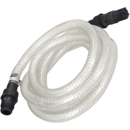 Sacia hadica FORESTER pre čerpadlá a hydroplány z vlnitého PVC vystužená transparentná 1" 4m EF193-02
