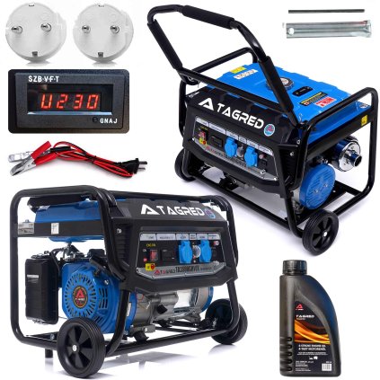 3500W generátor TAGRED AVR, mobilný TA3500GHWX