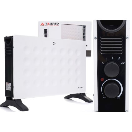 Elektrický konvektor 2000 W, biely TA940W