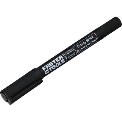 FASTER TOOLS permanentný popisovač červený obojstranný okrúhly EFT354-21