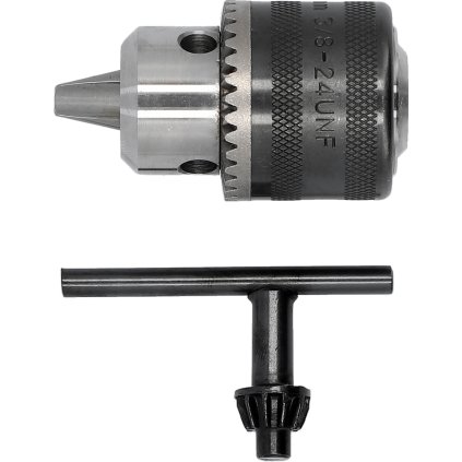 Sklíčidlo na vrtáky s kľúčom, 10 mm, 3/8" YT-820300