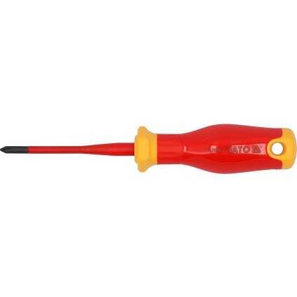 Izolovaný skrutkovač Extra Slim Ph1X80Mm YT-282651