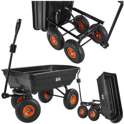 Záhradný prepravný vozík 75L (1) G71126