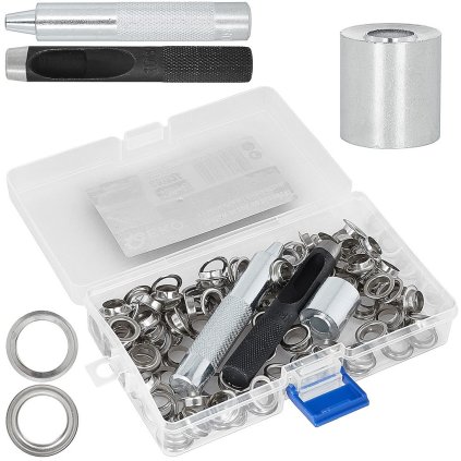 Sada očiek na plachtu s lisovačom a dierovačom (30) G01824