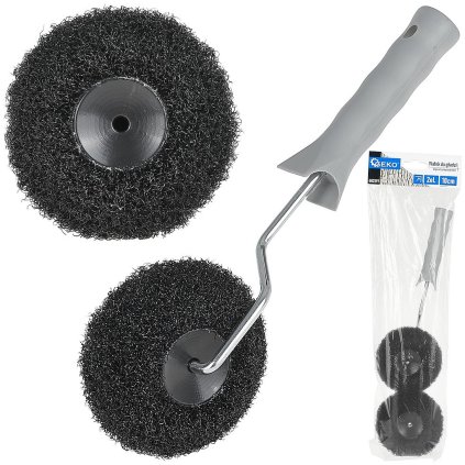 Omietací valček na rohy s rukoväťou 10 cm + náhradný (100) G02297