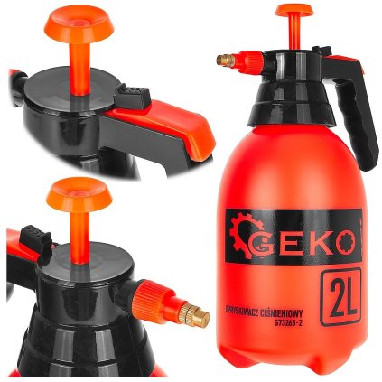 Oranžový tlakový postrekovač 2L (20) G73265-2