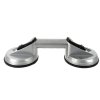 Prísavka na sklo 2x115mm hliník GEKO G02454