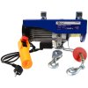 Elektrický lanový naviják Výkon 1200 W Nosnosť 600 kg Lano 12 m G01088