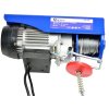 Elektrický lanový naviják Výkon 600 W Nosnosť 300 kg Lano 12 m G01087