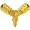 Vzduchový rozbočovač - 3-vývodový  s 2x-rýchlospojkami 1/2" G02995