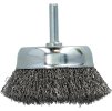 Kotúčová drôtená kefa na stopke, oceľová E3499