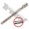 Predĺženie výkyvné 1/4", matný chróm L 100 mm TRIUMF T2769