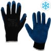 Pracovné rukavice oteplené na zimu Modré č.8 G73595