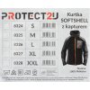 SoftShell bunda s kapucňou veľkosť S E8324