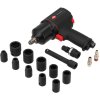 Sada pre mechanikov - rázový uťahovák 1800 Nm + 10 ks nástrčných kľúčov 45540