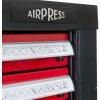 Airpress Dielenský vozík s náradím 217 ks 7 zásuviek 79156