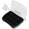 Plastový organizér DOMINO 8, 190x155x37mm , 8-dielny, neprestaviteľné priehradky, prázdny - 190 x 155 x 37 mm T7376