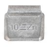 Naklepávacie závažie pre Plechové disky - 10 g - Strieborné - Zinkové - 100 ks TPZNSTD-010